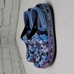 Crocs floral crocband clogs